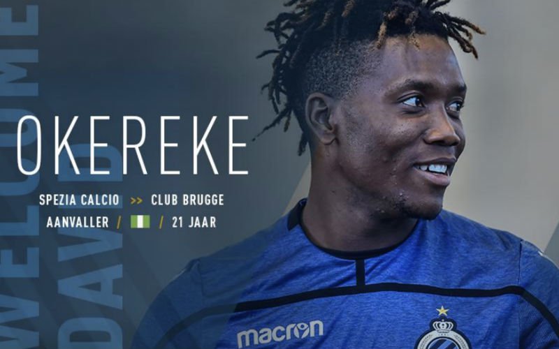 Dit wordt het rugnummer van recordaankoop Okereke bij Club Brugge