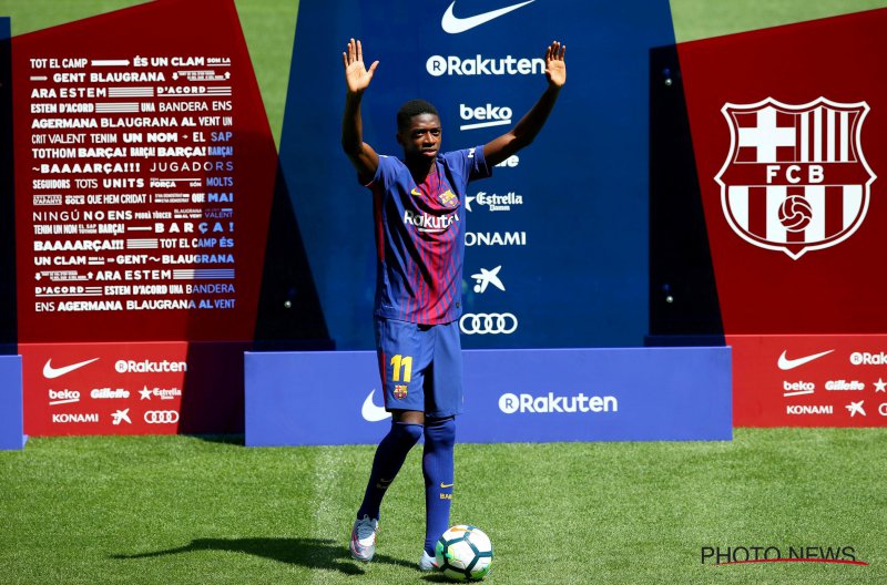 Barcelona bespaart 10 miljoen dankzij blessure Dembele