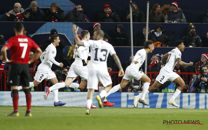 PSG kan kwartfinales al ruiken na fraaie zege bij Man United