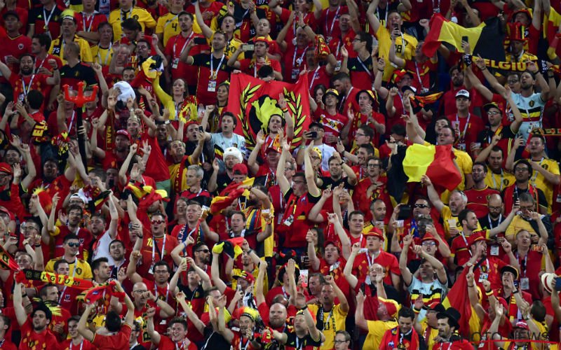 Belgische fans massaal naar open training van Rode Duivels