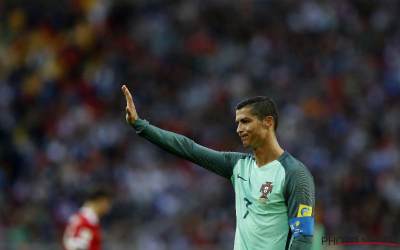 Ronaldo doet het ook op de Confederations Cup
