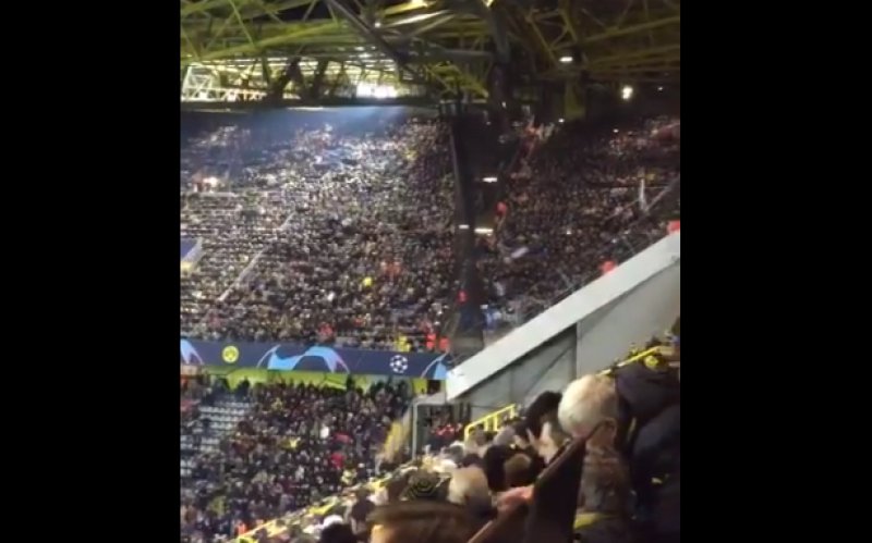 Brugse fans zetten Dortmund in vuur en vlam: 'Kippenvel-moment