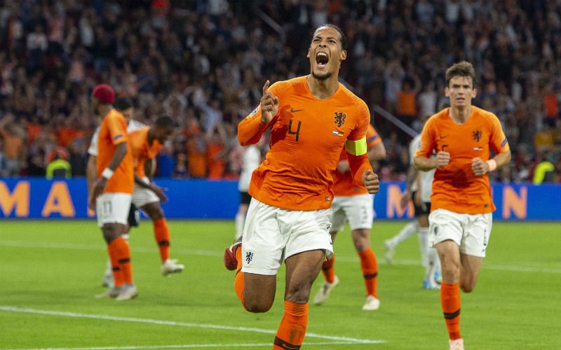 Oranje zweeft na Duitsland: 